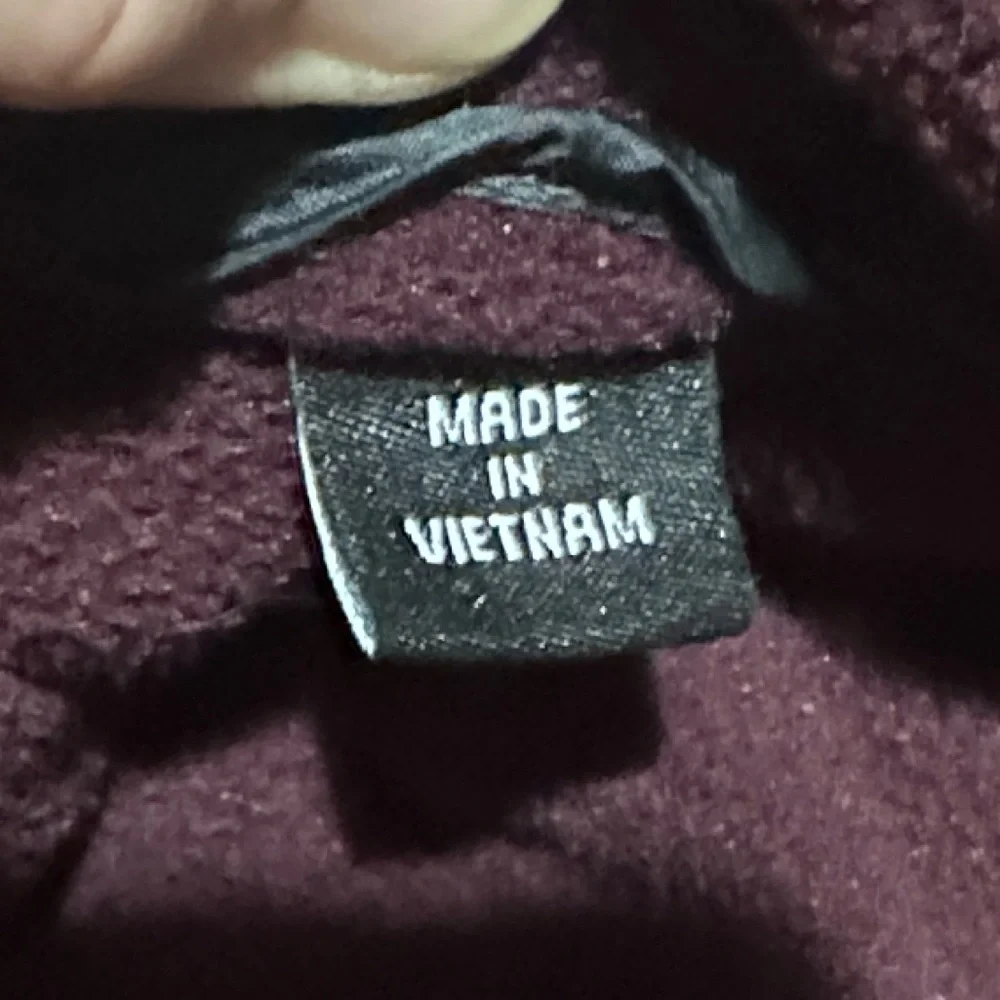 Barbour Women's Quilted Wray Gilet Vest Black Burgundy Fleece Interior Size 10 - Picture 13 of 14